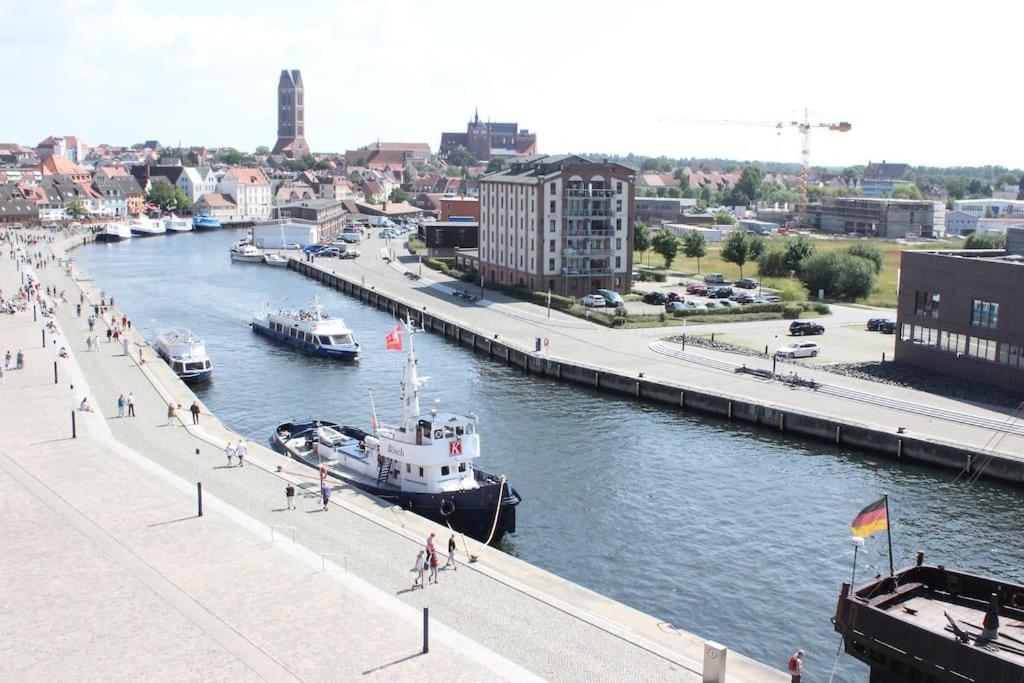 Ohlerich Speicher - Schlafen Im Hafen Wißmar Zewnętrze zdjęcie